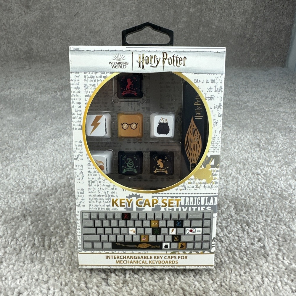 Harry Potter Key Cap Set For Mechanical Keyboards 12 Keys New Sealed